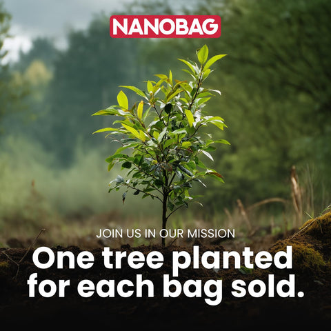 Nanobag lightweight design keeps essentials organized during travel.