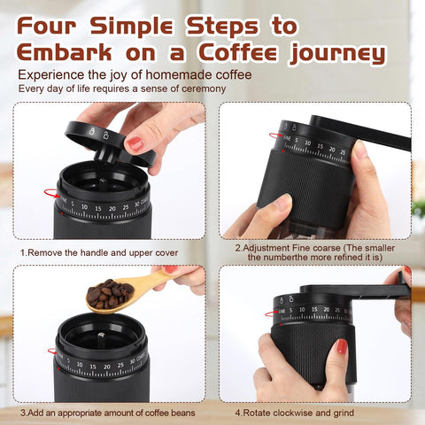 NANSPATH shatterproof container keeps grounds fresh during portable use