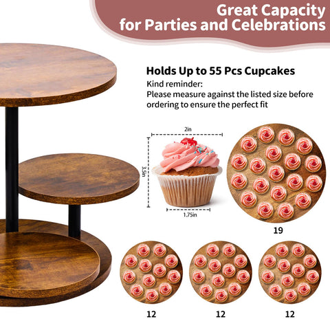 NANXITU 4-tier design supports larger shows at events while staying stable.