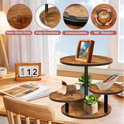 NANXITU sturdy timber base supports many cupcakes for daily use and celebrations.