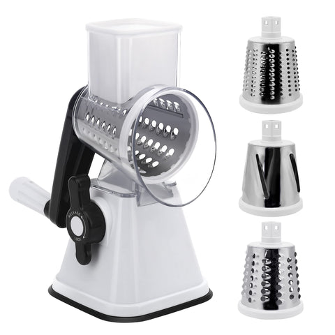 NaOHshp cheese grater with handle offers easy shredding and control.