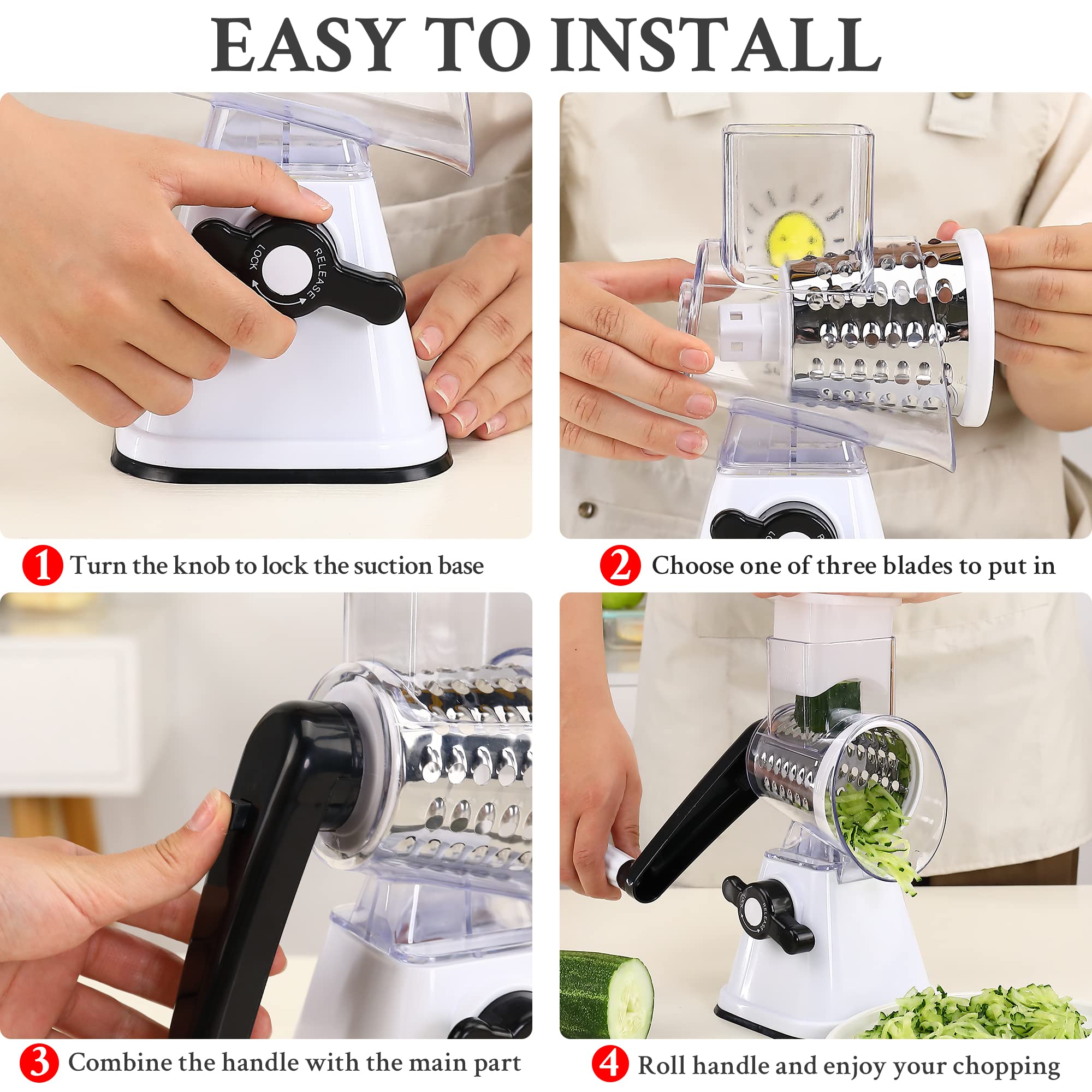 NaOHshp stable bottom adheres to a dry countertop for secure operation.