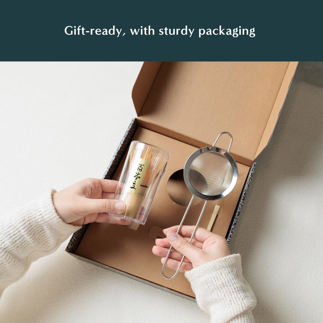 Naoki Matcha gift box makes a thoughtful present for tea lovers.