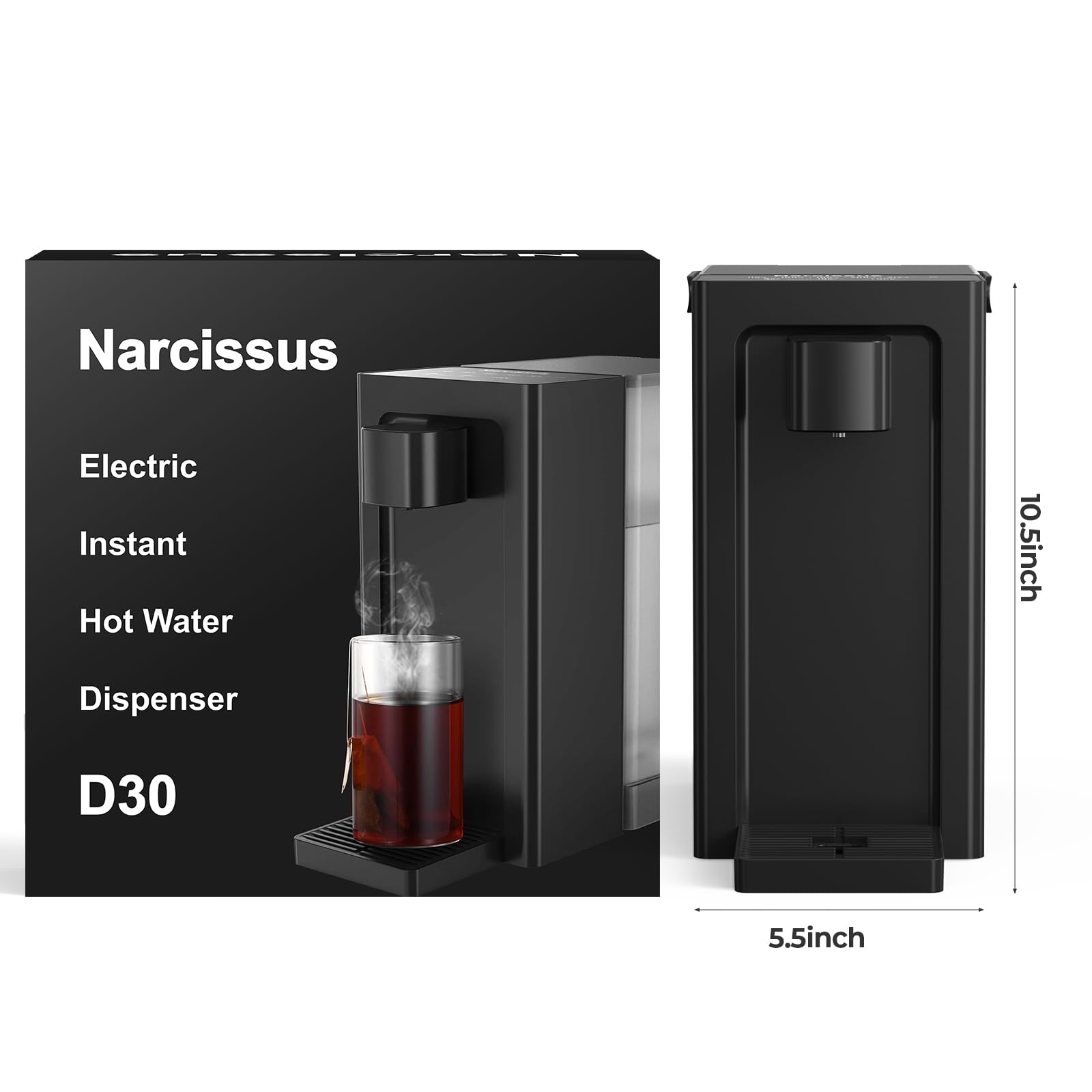 Narcissus D30 modern countertop design suited for home or office.