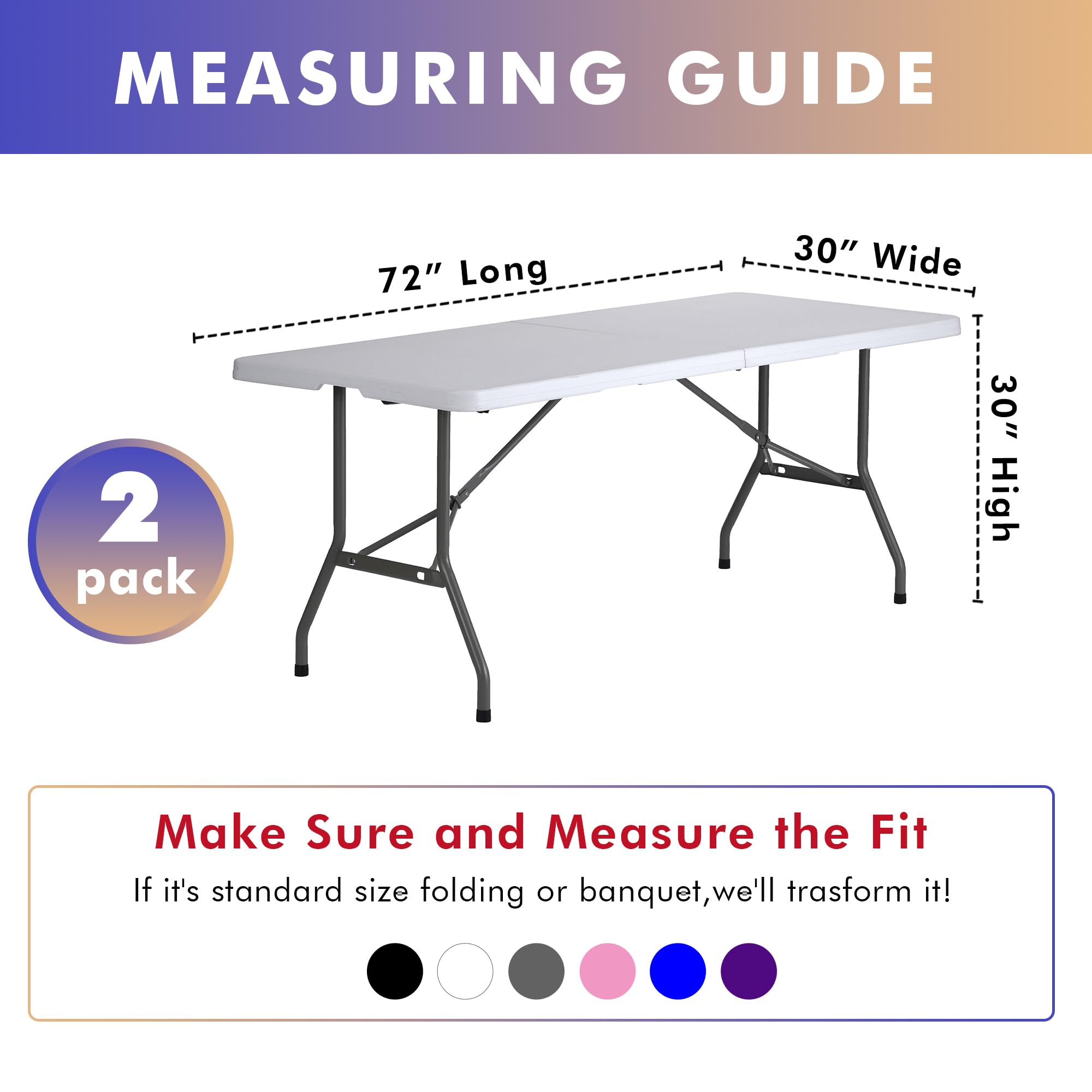 Nasitos machine-washable tablecloth simplifies cleanup after events.