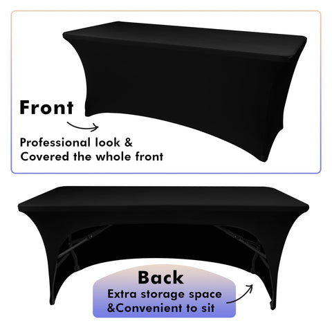 Nasitos multi-use tablecover suitable for parties, weddings, trade shows, and displays.