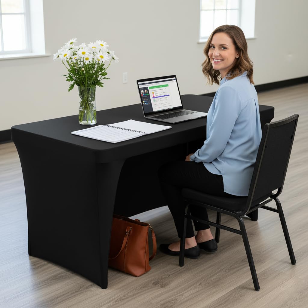 Nasitos wrinkle-resistant fabric maintains a sleek, professional look at events.