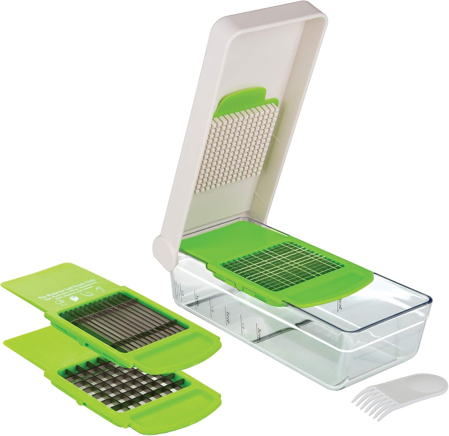 National Express Vidalia Chop Wizard Pro Max onion chopper with sharp blades for quick dicing.