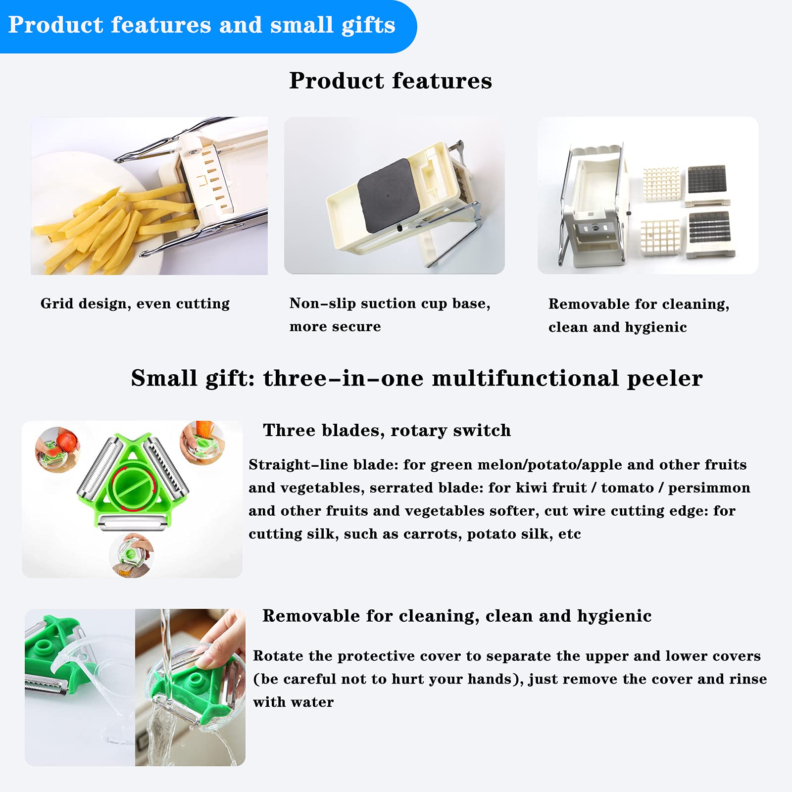 NatldGs cuts with sharp blades; use caution and keep away from children