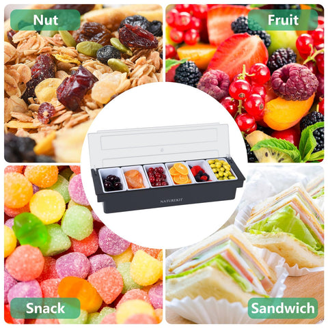 NatureKit frosted lid allows quick visibility of contents.