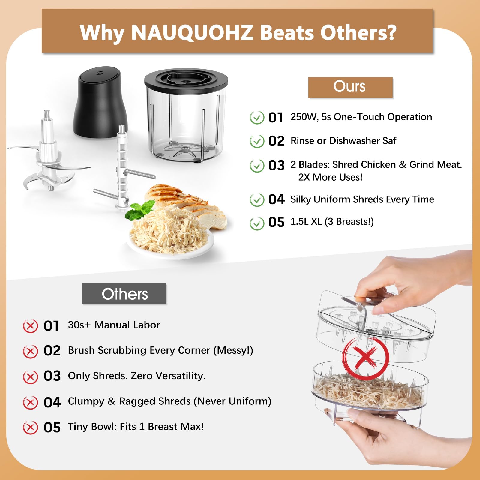 NAUQUOHZ copper motor feature emphasizing durability and power