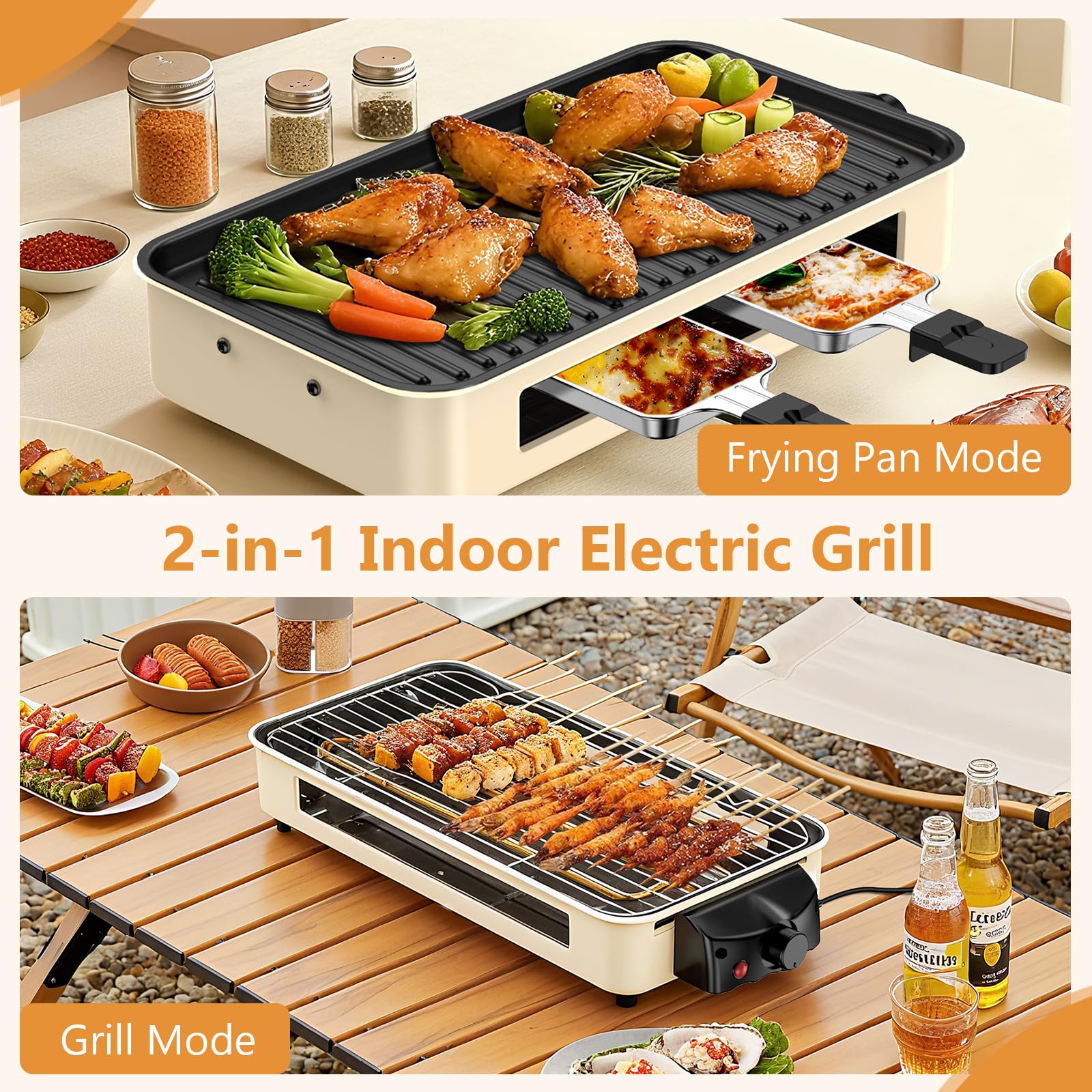 NAUQUOHZ smokeless technology enables indoor grilling with low odor