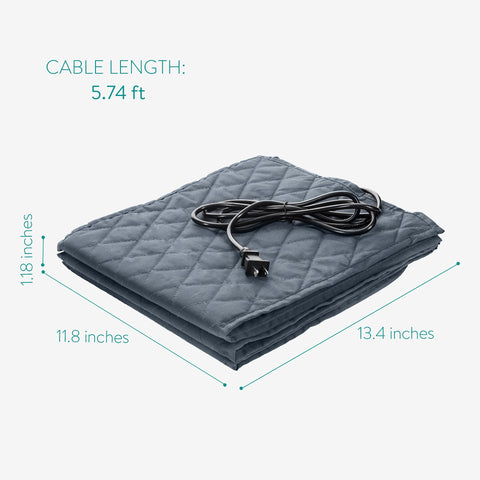 Navaris plate warmer folding design stores compactly after use
