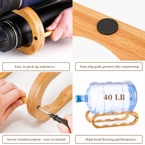 Navtcow adjustable two-size design fits various bottle lengths.