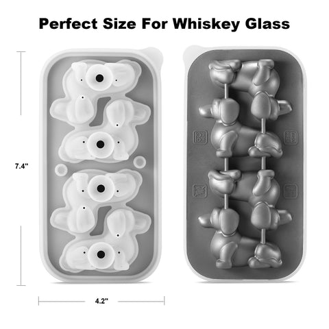 Nax Caki BPA-free silicone ice mold keeps drinks safe.