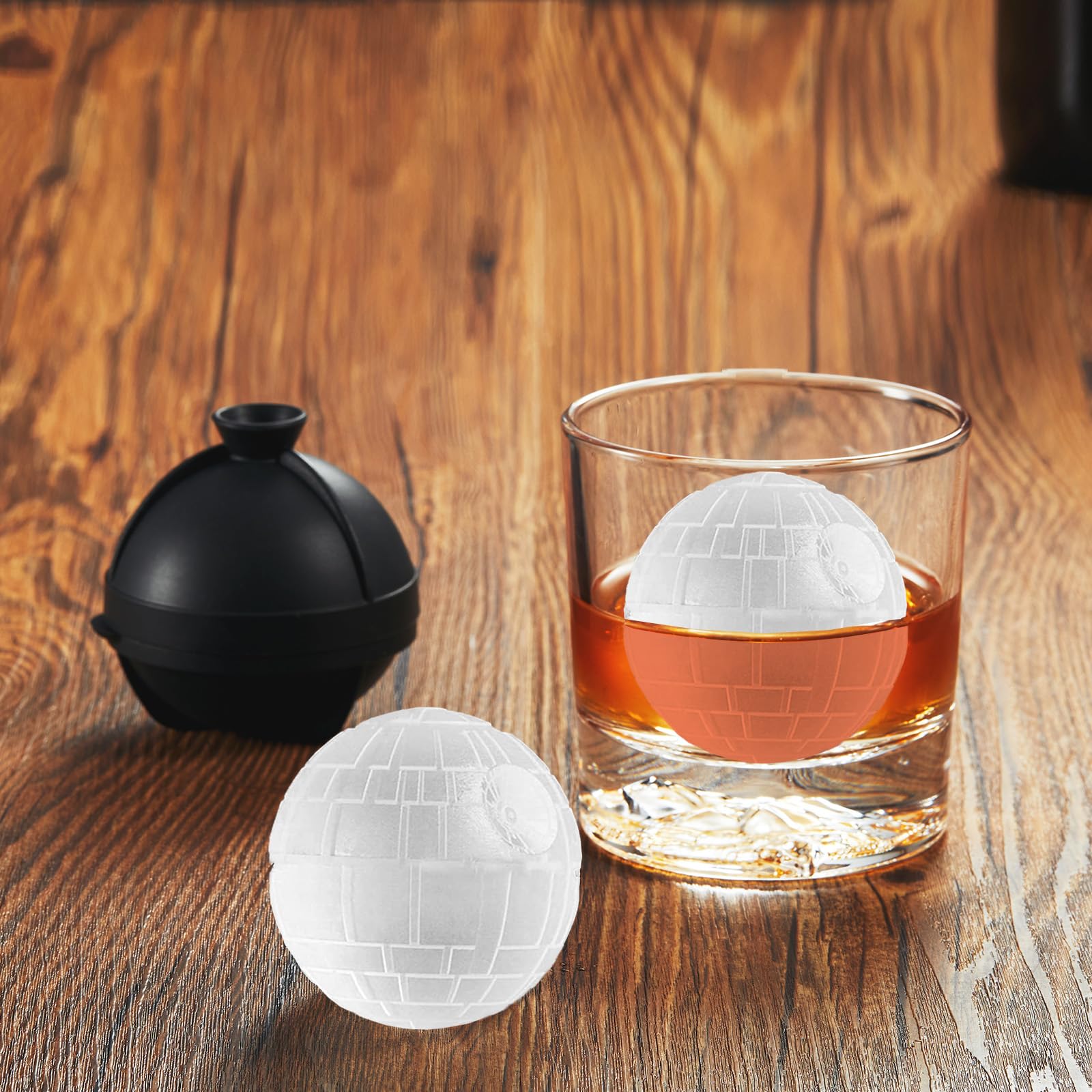 Nax Caki Death Ball mold with built-in funnel design for easy filling.
