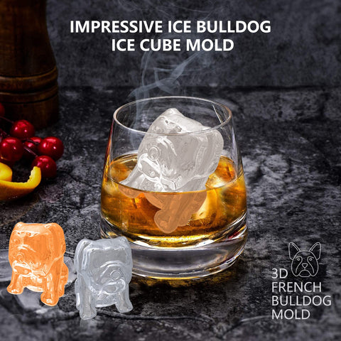 Nax Caki bulldog mold is a gift idea for dog lovers at parties.