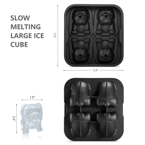 Nax Caki large bulldog cubes keep drinks cold longer in cocktails.