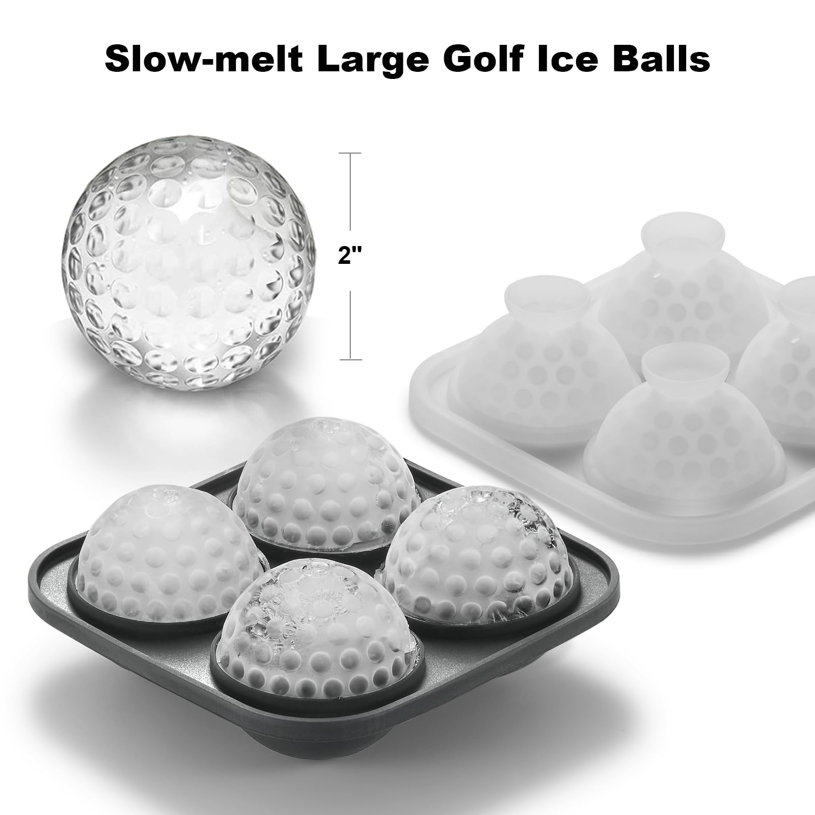 Nax Caki silicone easy release golf tray for mess free use