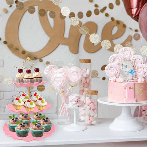 NAXIHOPT party-ready set optimizes dessert table layout.
