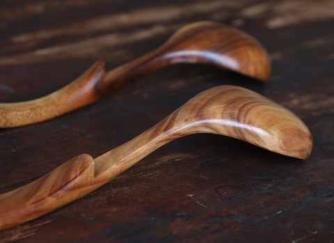 NAYAHOSE wooden ladle small spoon for tasting and delicate tasks