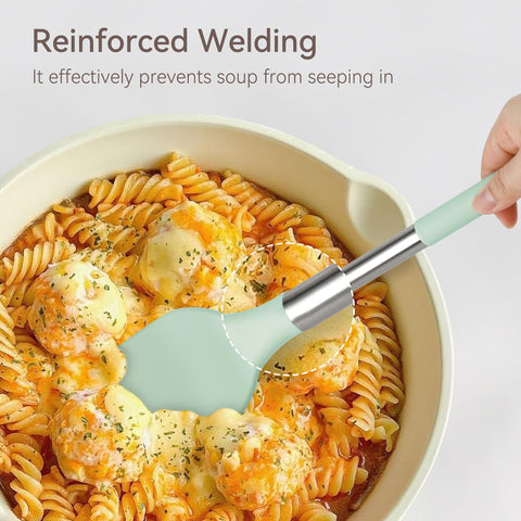 NCUE dishwasher-safe silicone utensils for easy cleanup