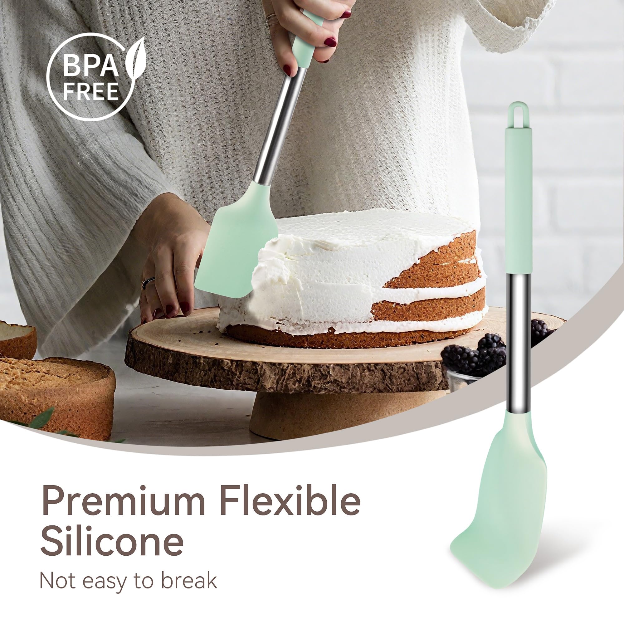 NCUE egg separator with stand keeping counters tidy during prep