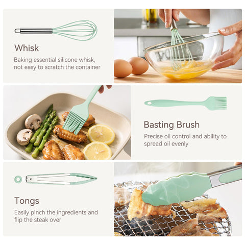 NCUE gift-ready kitchen utensils set for housewarmings or weddings