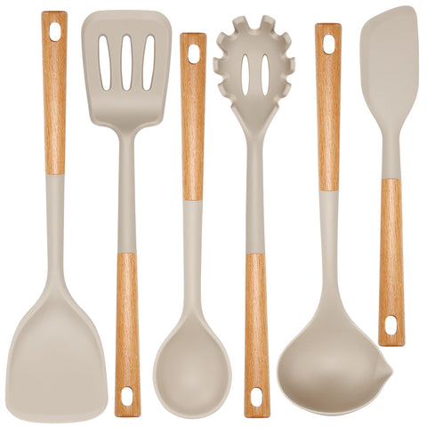 NCUE kitchen spatula for non-stick pans and smooth flipping