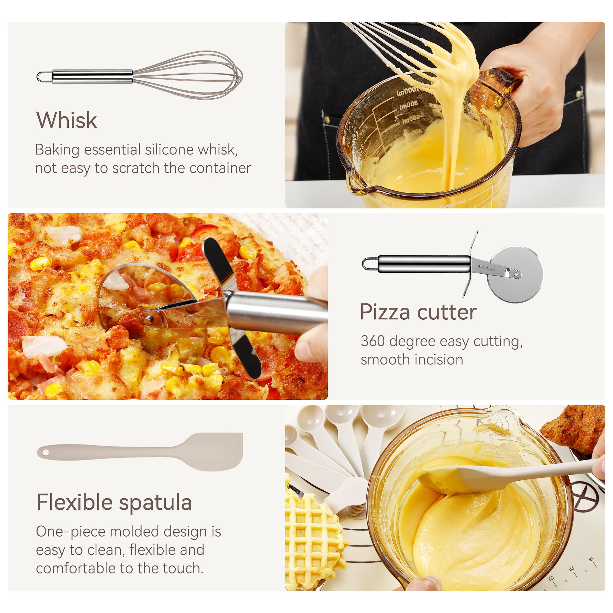 NCUE dishwasher-safe design simplifies cleanup after cooking