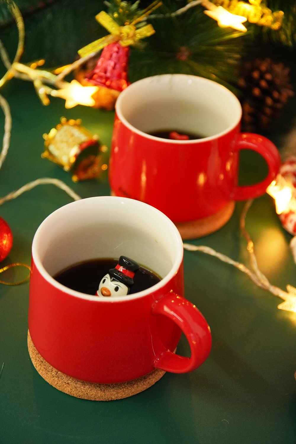NDLBS Christmas 3D mug desk decor doubles as festive accent