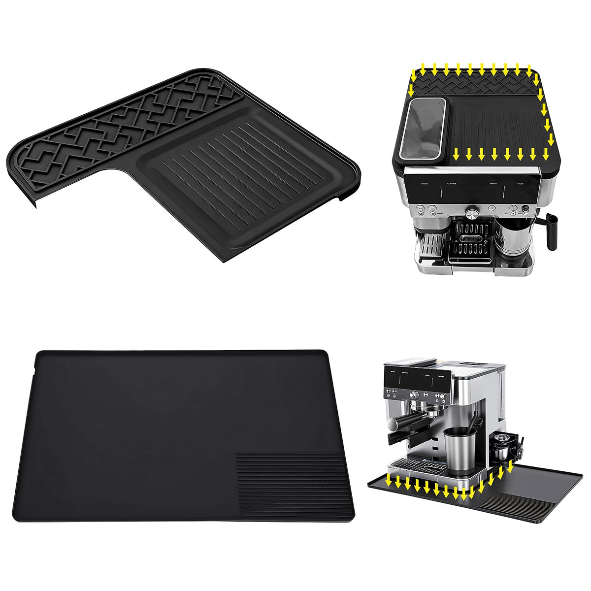 Ndoge top pad for Ninja ES601 fitting contours and protecting the surface