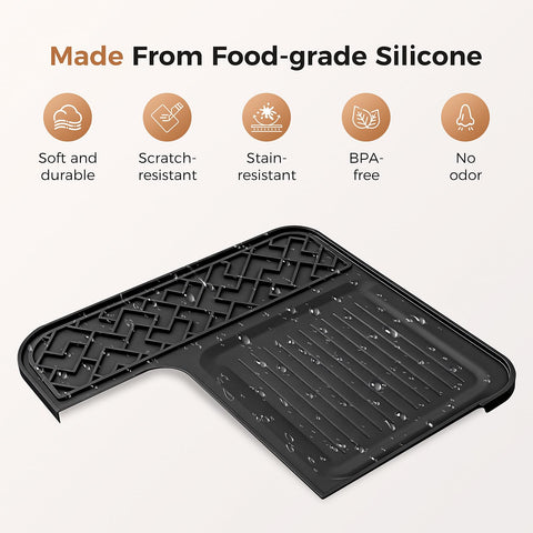 Ndoge heat-resistant silicone mat protects counters during use
