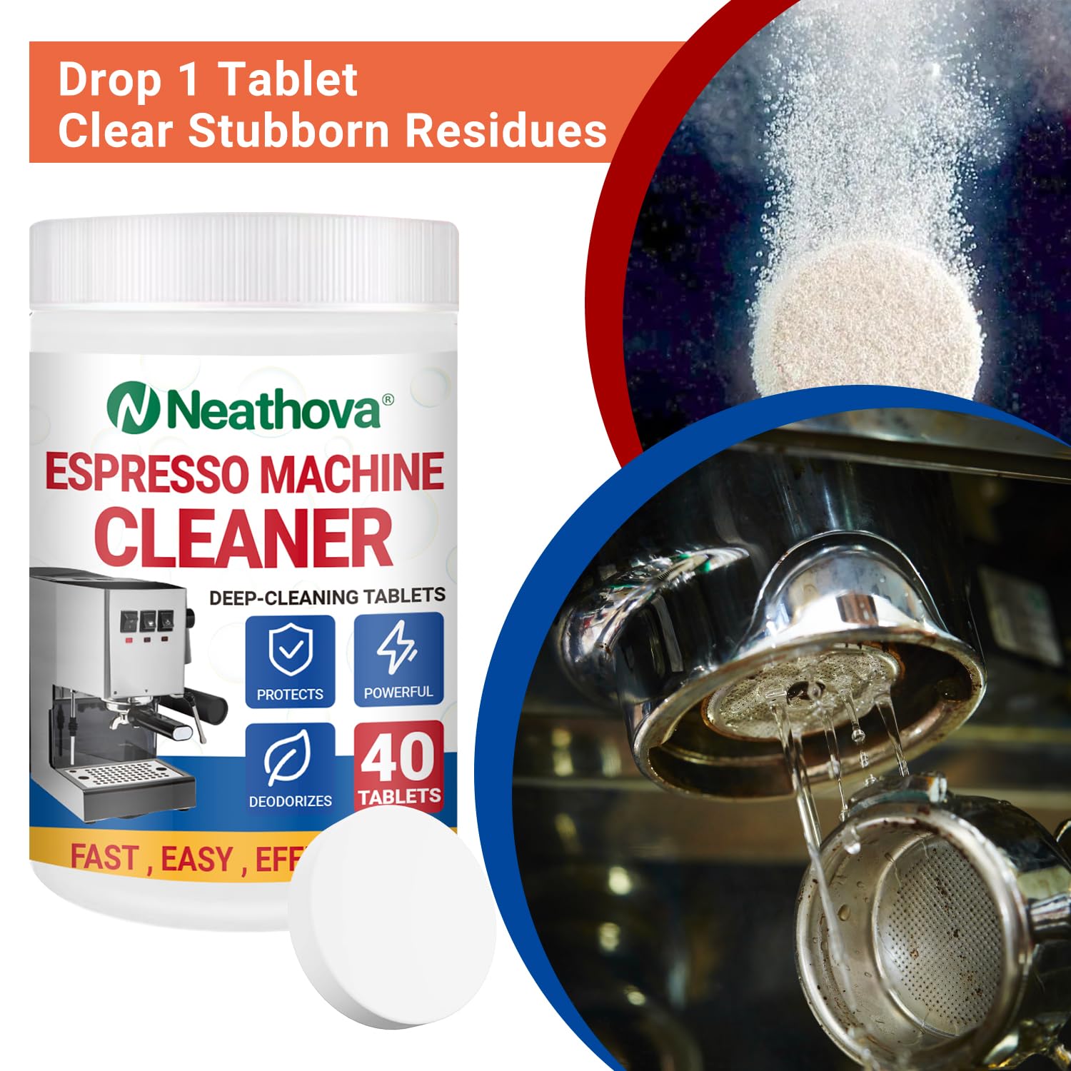 Neathova universal cleaner ready for Breville machine maintenance