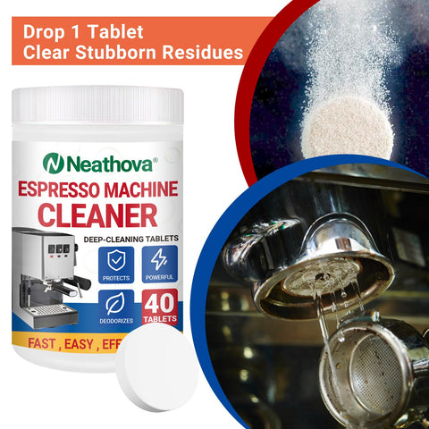 Neathova universal cleaner ready for Breville machine maintenance