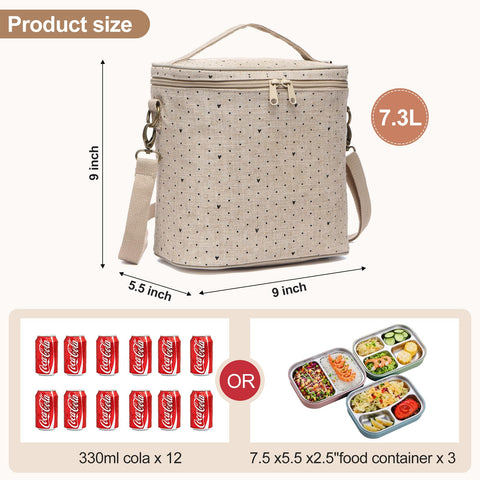 neatlife lunch bag removable liner for easy cleaning and quick refresh