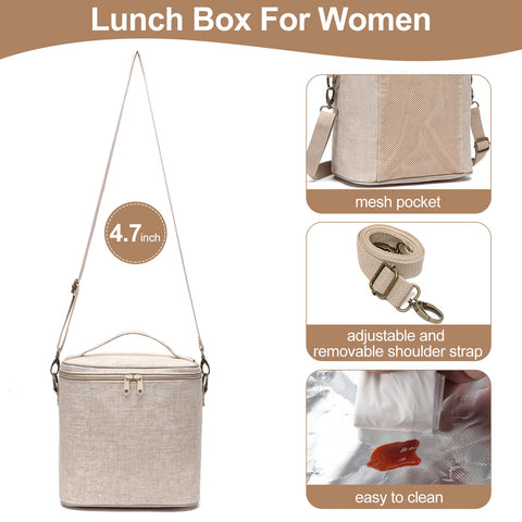 neatlife 7.3L capacity fits a full day of meals or several cans