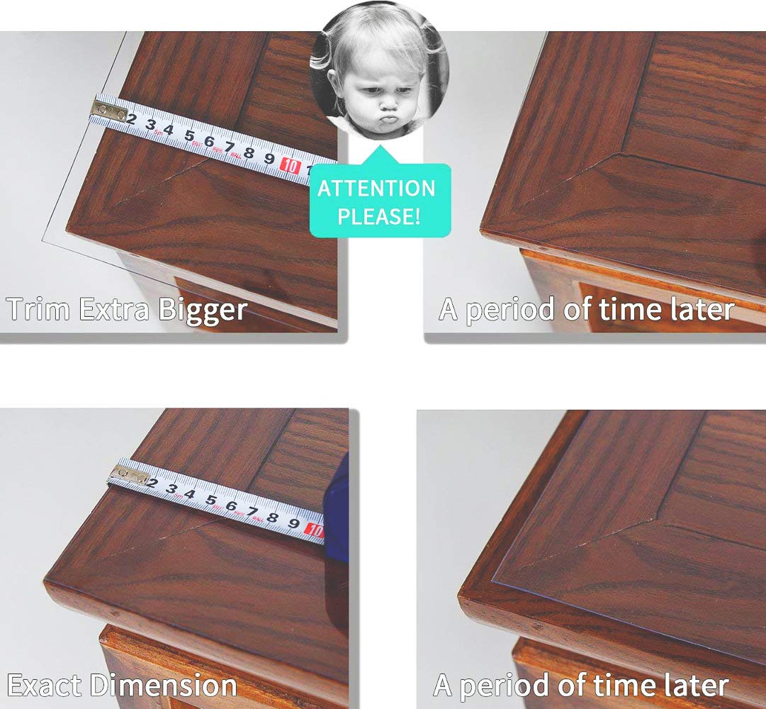 NECAUX dining-table-protector fits wood and granite surfaces with style