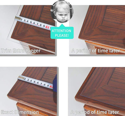 NECAUX dining-table-protector fits wood and granite surfaces with style