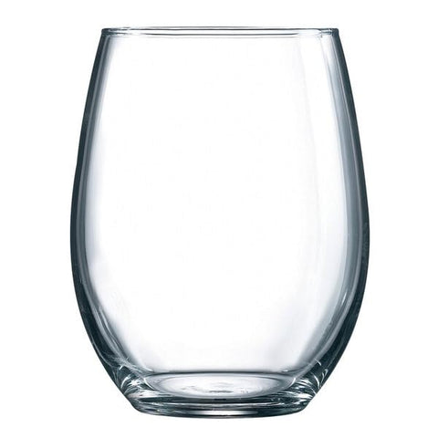 Necessia 9 oz stemless wine glass for elegant entertaining and precise pouring