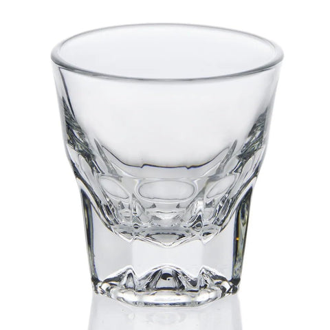 Necessia premium cortado glasses 4.5oz set of 2 for elegant espresso service.