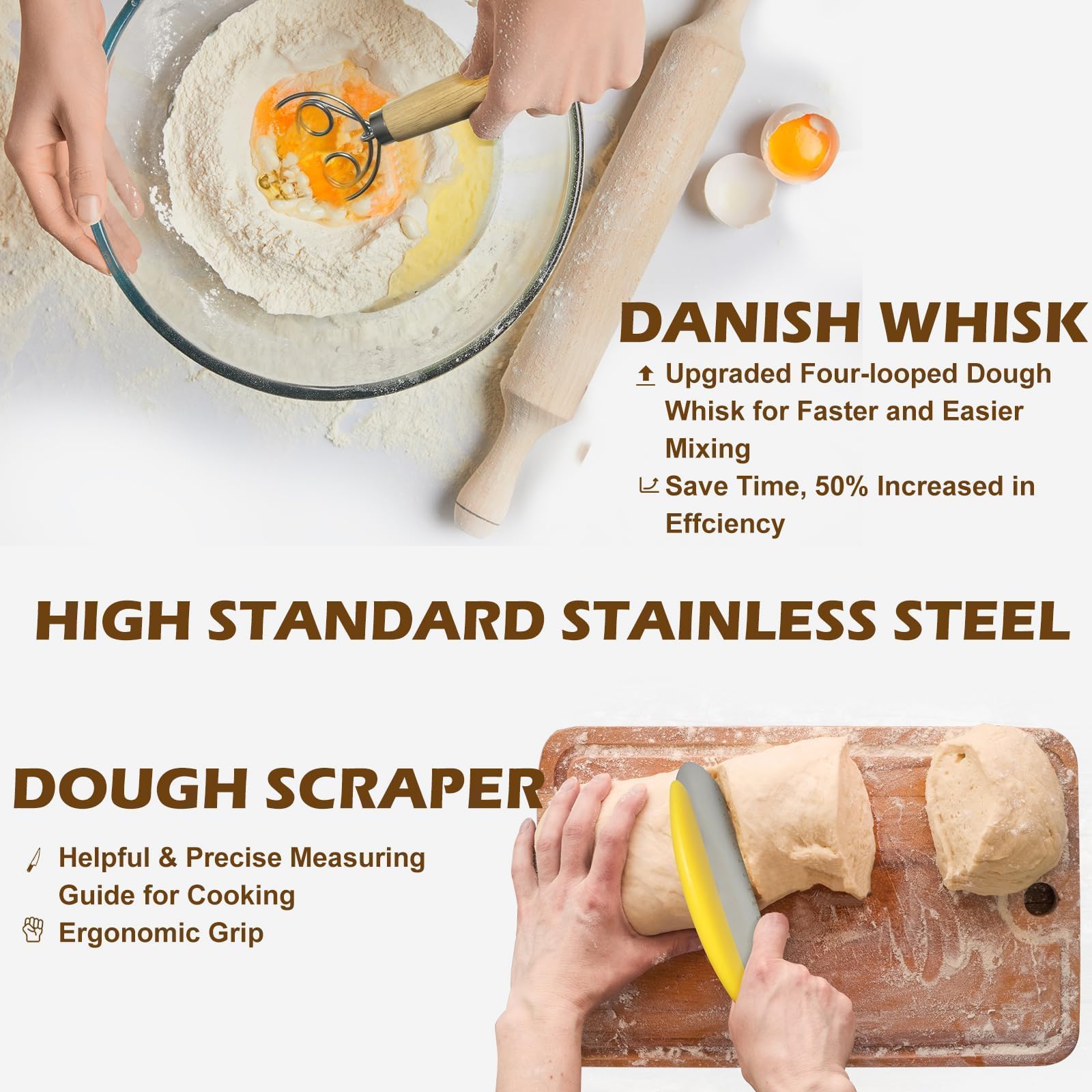 Neddie Banneton oval basket liner supports breathable dough environment.
