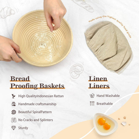Neddie heat-resistant gloves protect hands while handling hot baskets.