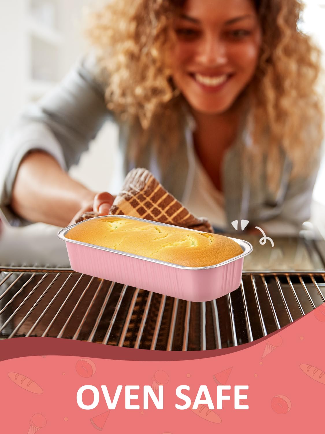 NEEBAKE disposable bakeware helps reduce cleanup after events.