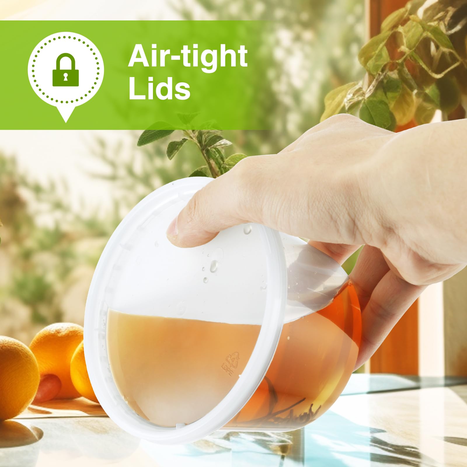 NEEBAKE freezer-safe storage for leftovers and bulk batches