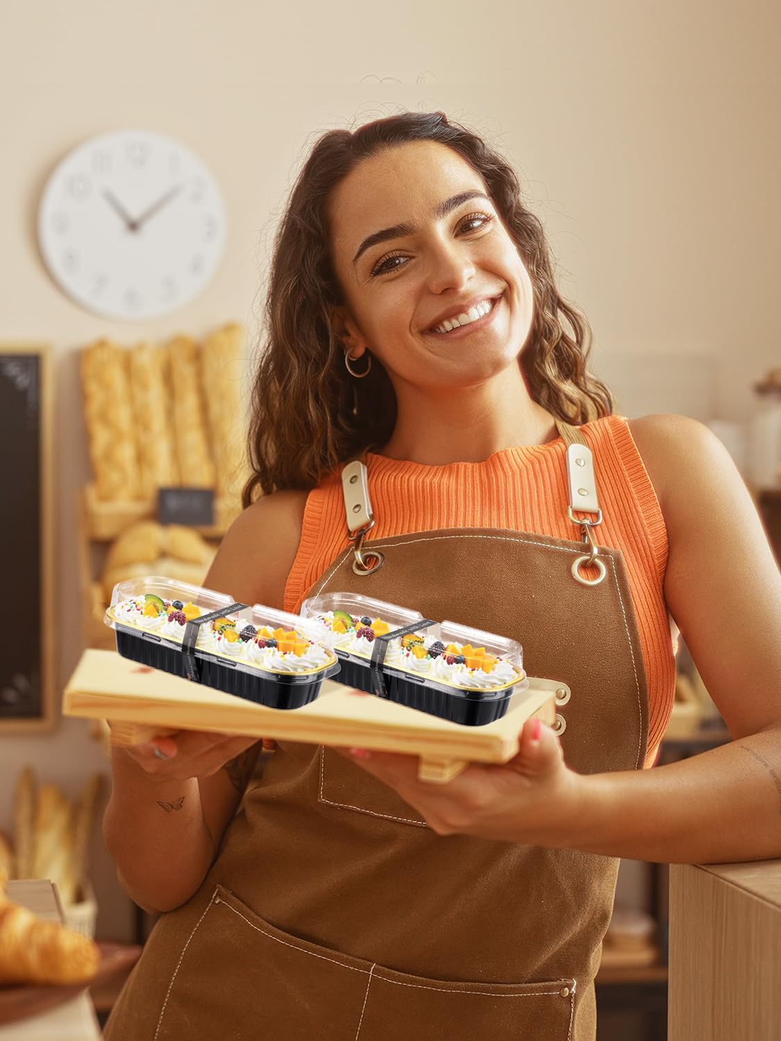 Ideal for picnics and potlucks with sealed lids and included spoons.