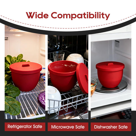 NEEJUM temperature-resistant liner handles hot and cold mixtures safely