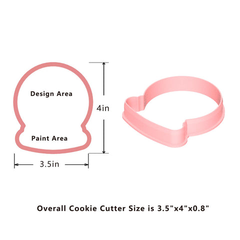 NEGEMEL stencil pack 8 designs adds professional-looking decorations for homemade cookies.