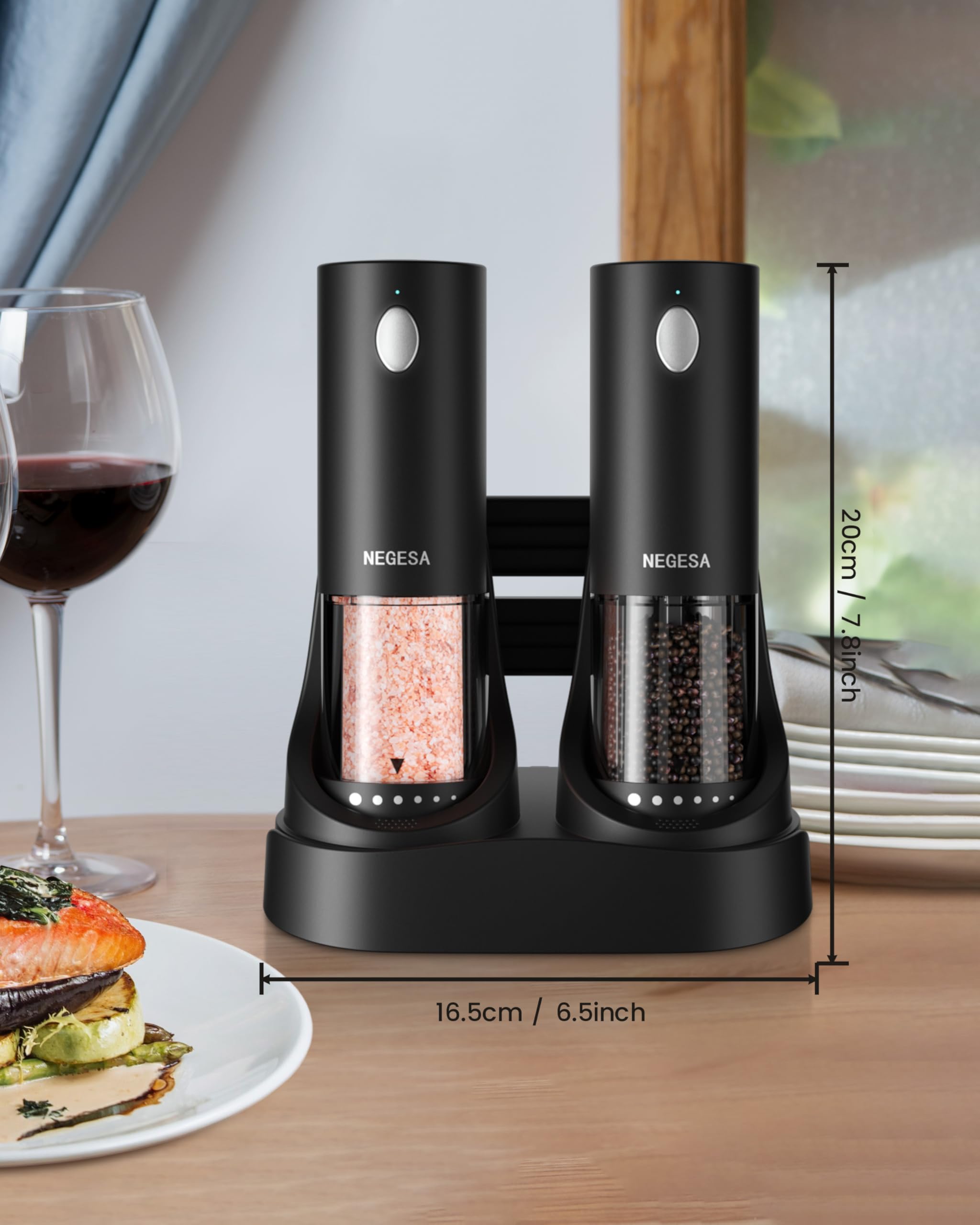 NEGESA easy-fill cap supports quick refills with less mess