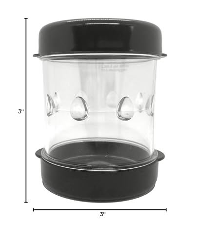 NEGG Boiled Egg Peeler Black compact design for kitchen storage